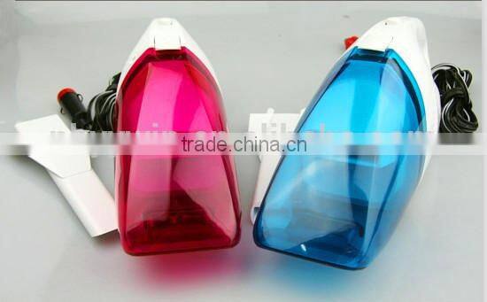 DC 12v portable easy handle car vacuum cleaner
