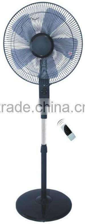 16 stand fan with LED light ac/dc fan