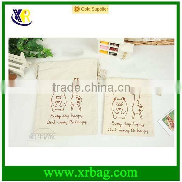 promotional New OEM Eco cotton drawstring gift bags