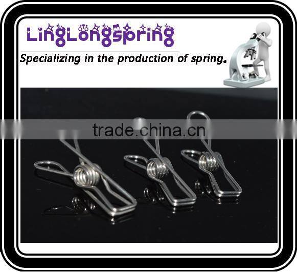 304 stainless steel metal torsion spring clip