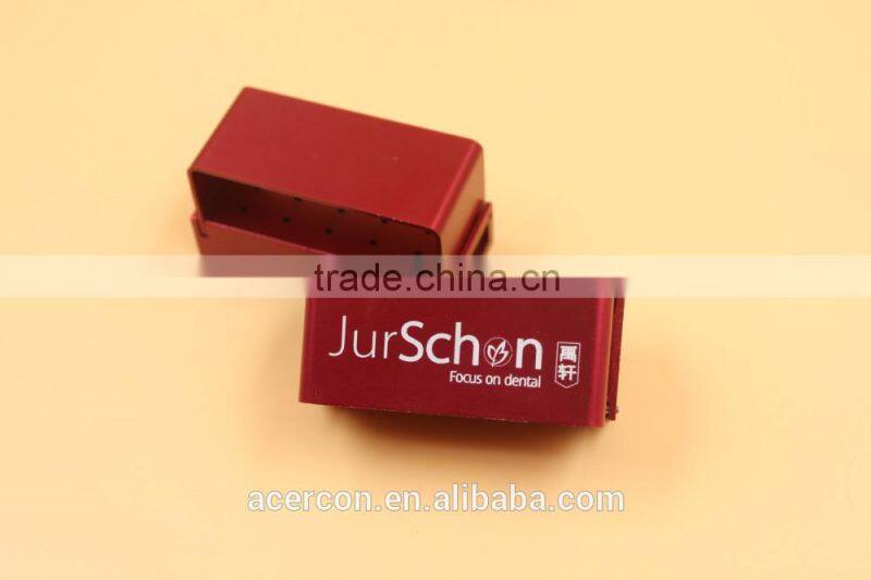 Dental Bur Holder (Dark Red)