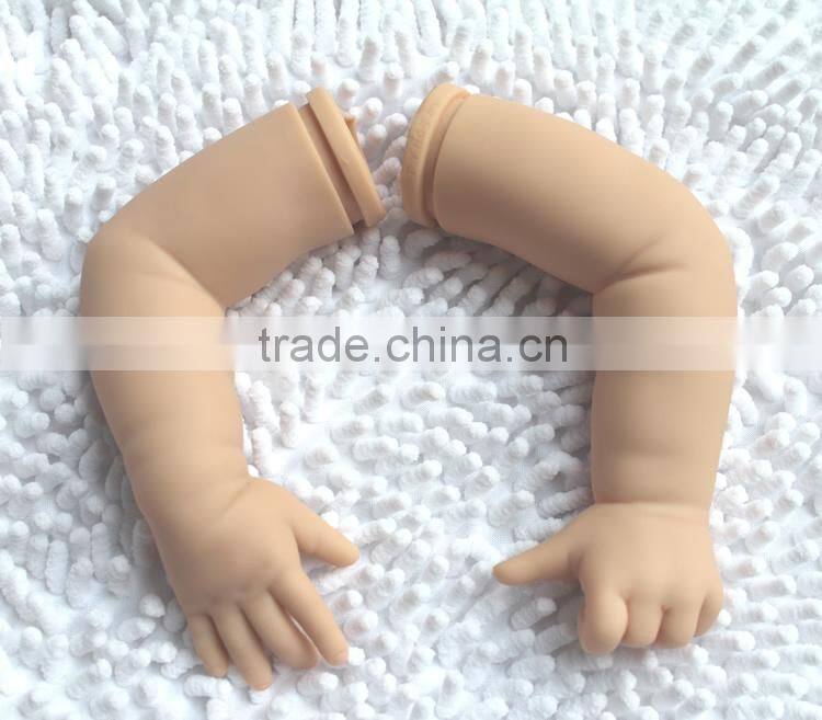 3/4 arms and legs unpainted 22 inch baby reborn doll kits