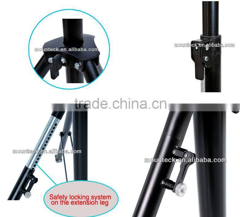 good quality winch-up lighting stand height 3m load 60kg t-bar tripod dj lighting stand