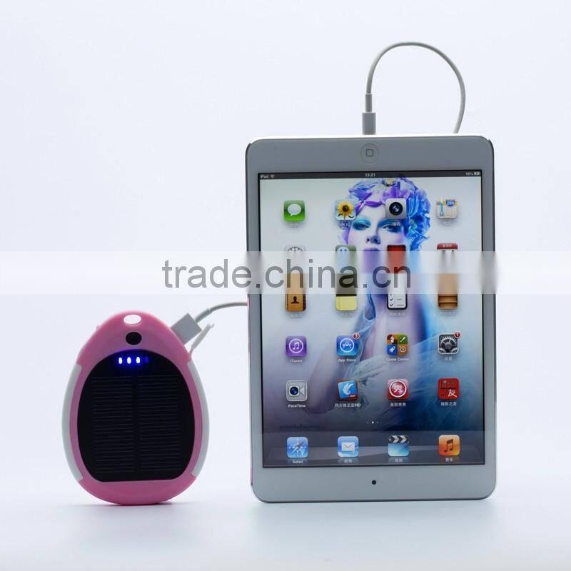 Waterproof solar power bank with real capacity