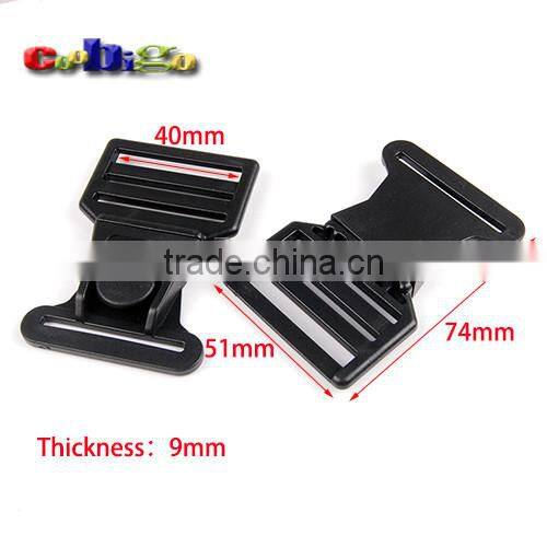 Adjust Center Release Buckle Plastic for Sports Students Bags #FLC401-40B/50B