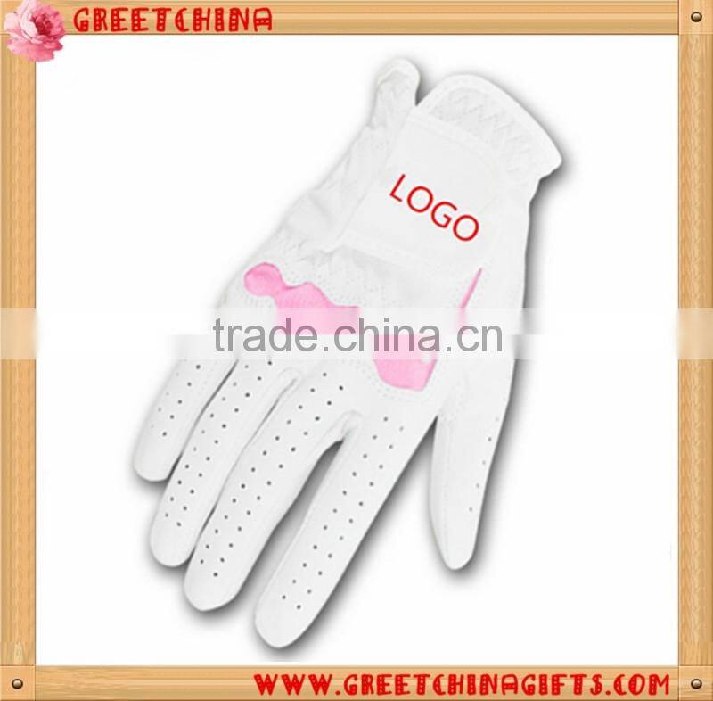 Sports accessories practice use suede leather golf gloves