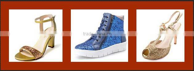 2016 new design shining lace glitter PU synthetic leather