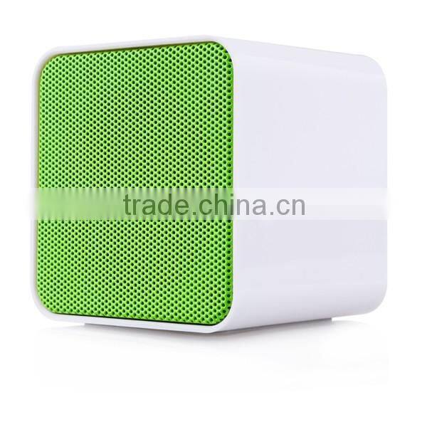 KinGo Square Cube Bluetooth Speaker Mini Superbase Wireless Stereo Portable Handsfree Subwoofer AUX Mp3 Player Loudspeake