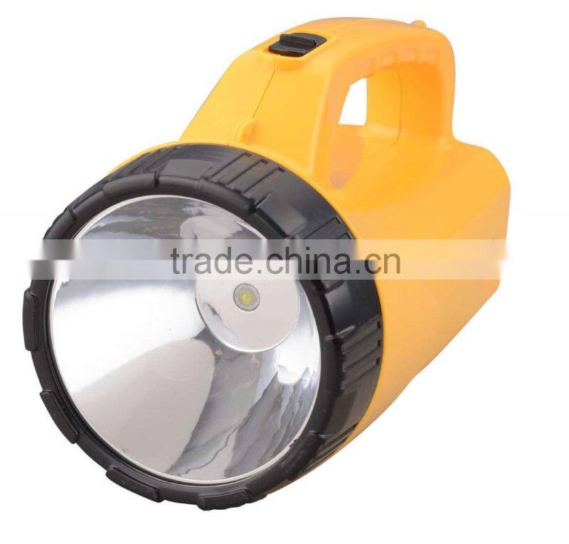 rechargeable 3W high power led torch with solar charge