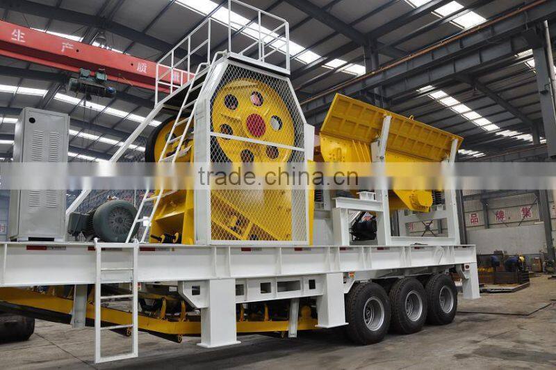 Mobile crusher plant