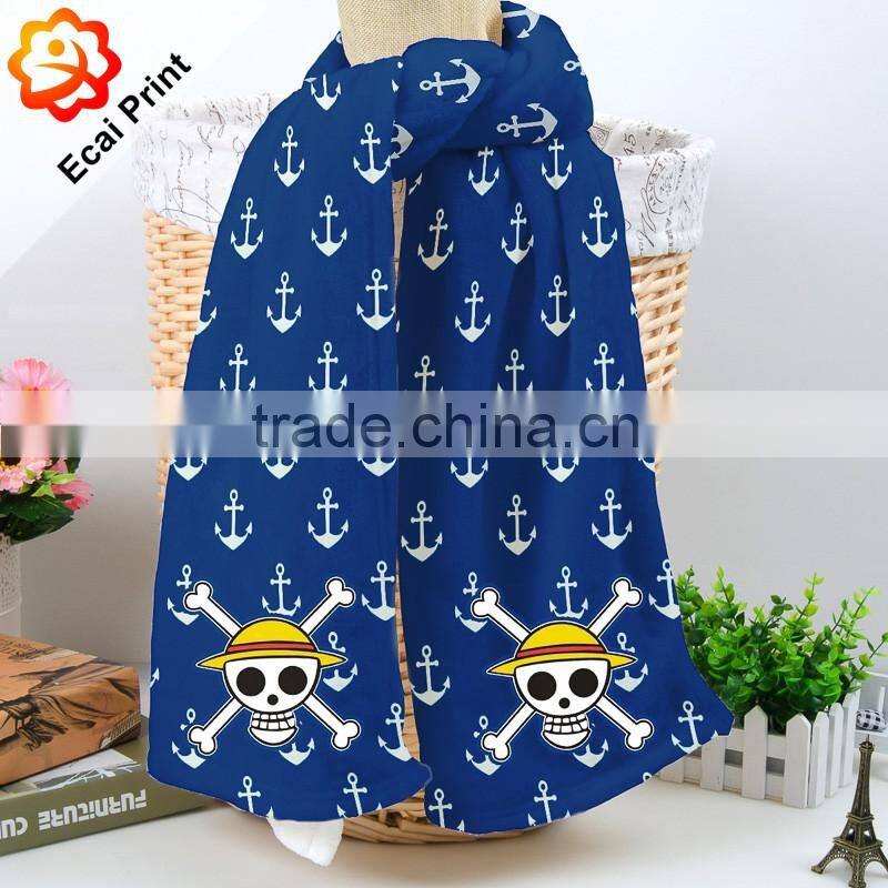 2016 hot sell custom made printing fashionable scarf