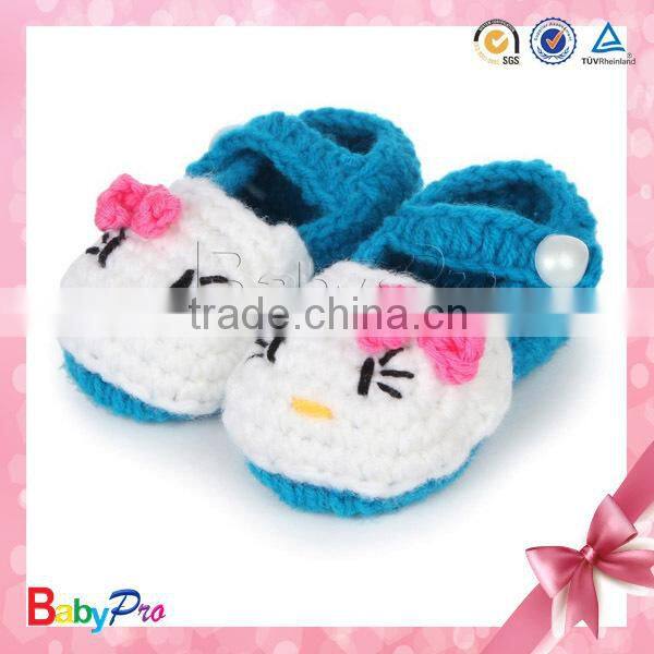 Hot Sale Soft Comfortable Hand Crochet Baby Shoes Plumex Naturata Knitted Shoes