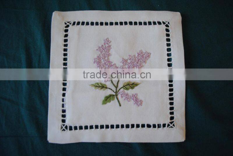 hand embroidery lavender bag