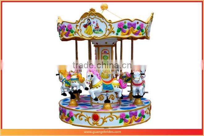 So Joyful ! High quality coin operated kiddie merry go round for sale