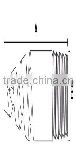 Gas cleaning Plastic Spiral Nozzle