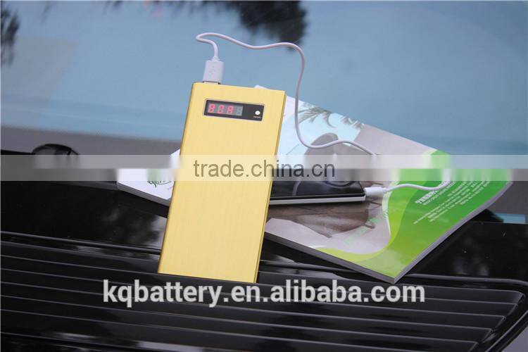 Luxury Gold Universal Laptop Power Bank 8000mAh