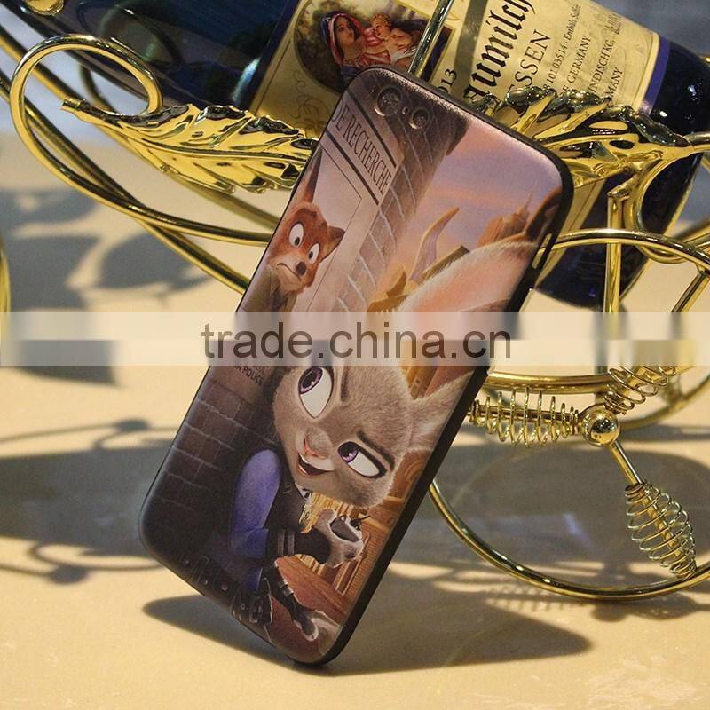 High Quality Rubber For iphone 5 5c 6 Silicone Sublimation 2D Blank Black Phone Cases Cover
