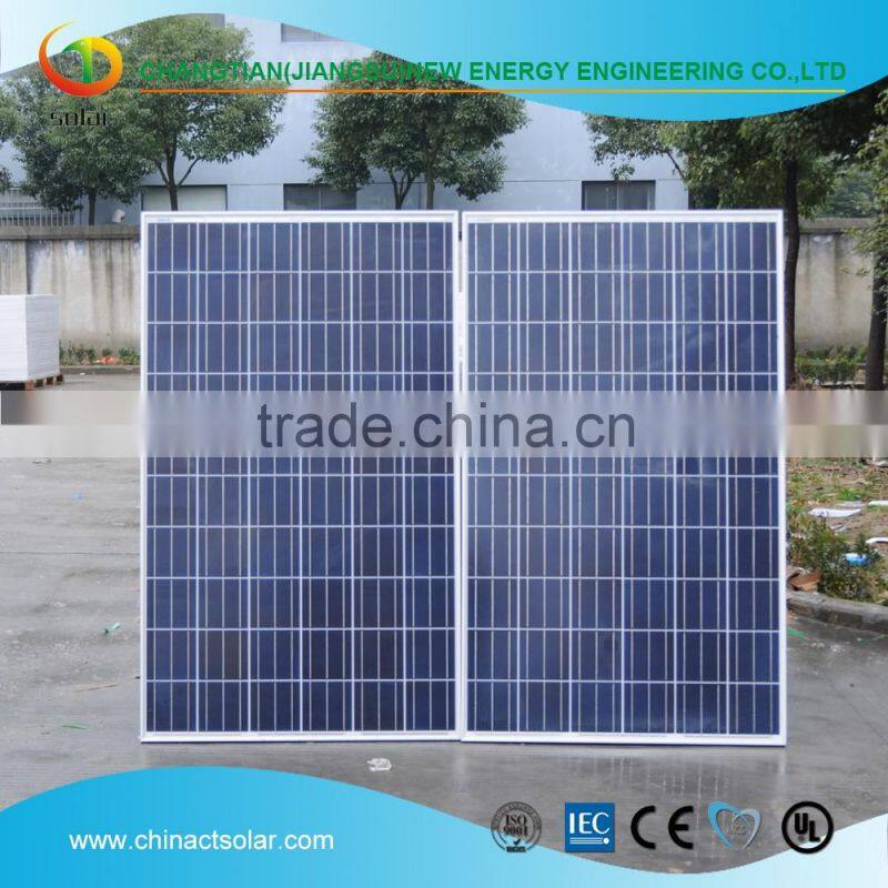 250W Polycrystalline Silicon Cell Solar Panel for Home Generation Use Wholesale