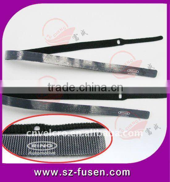 Double sided magic tape strapping band