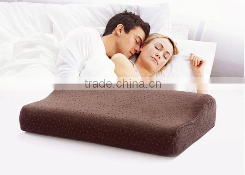 100% polyester memory foam pillow for medicated pillow LS-P-011 latex pillow