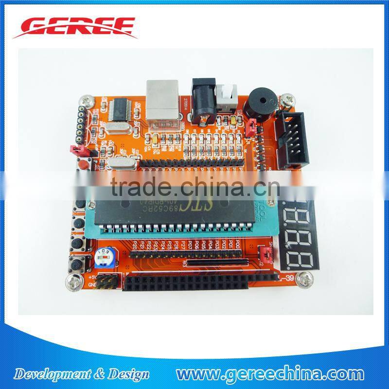 New 51/AVR MCU Development Board System Control Panel with STC89C52 Chip