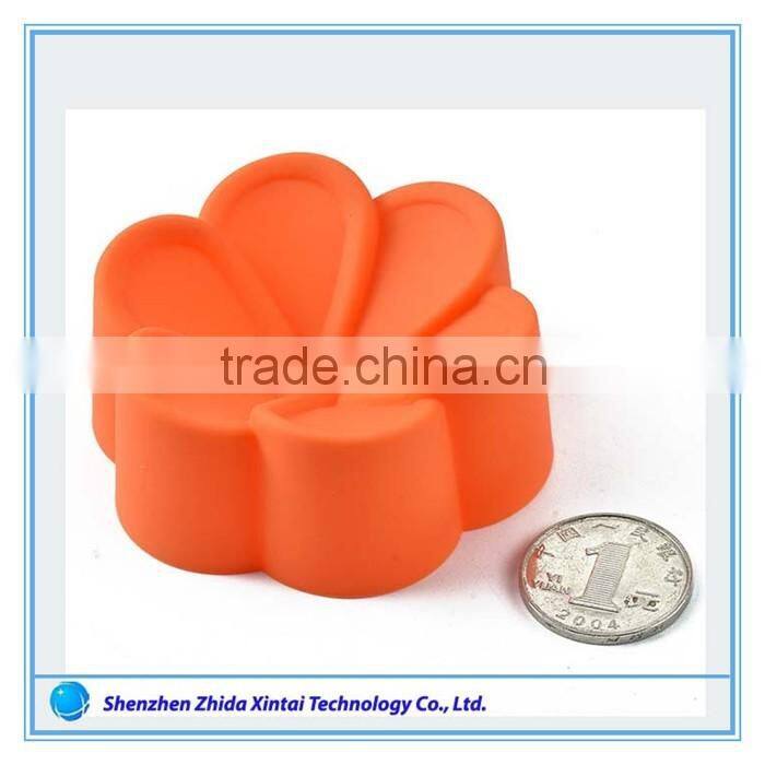 Cheap Silicone Rose Flower Baking Cake Pan Mold