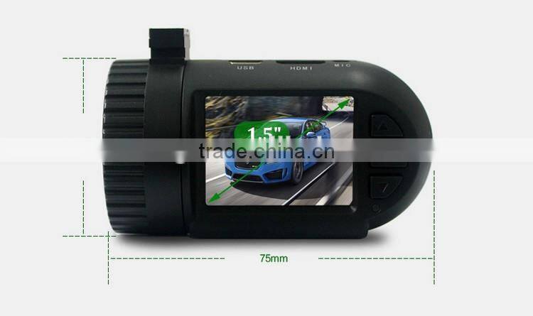 2014 New 1.5 Inch 5.0M Pixel 1080P Full HD The Smallest Hidden Camera Car DVR