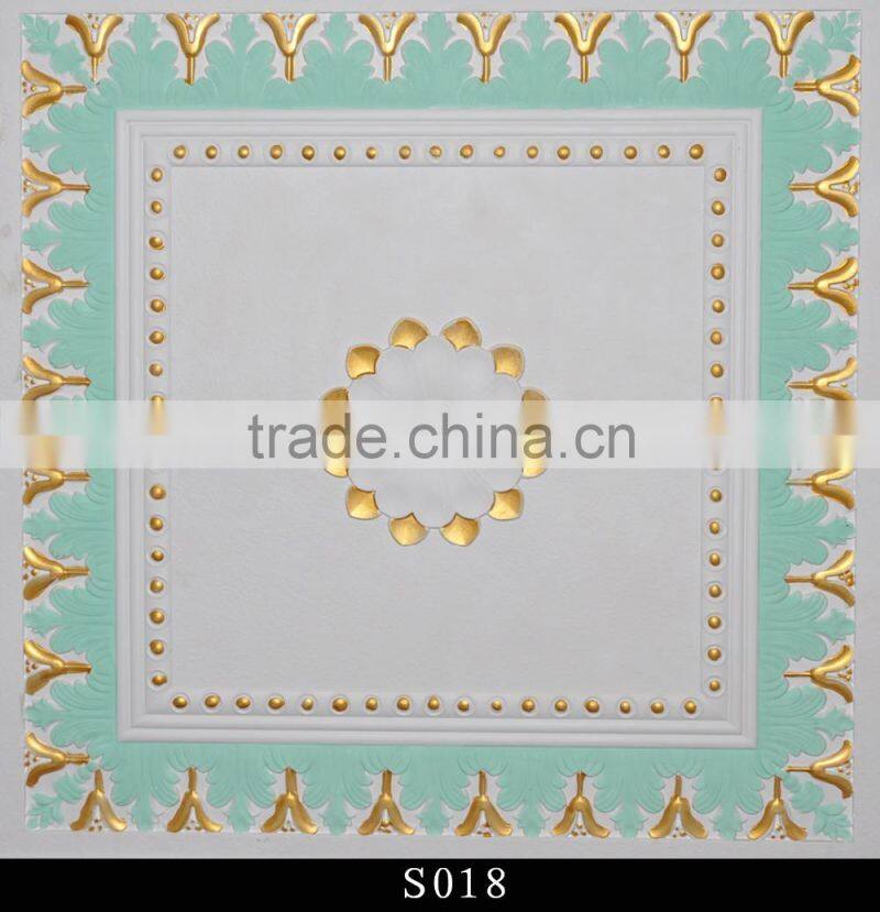 New design of gypsum fibet ceiling tiles