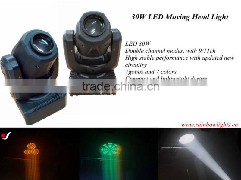 Zoom Mini Spot Beam Light LED Moving Head Disco Lighting LED DJ Lights