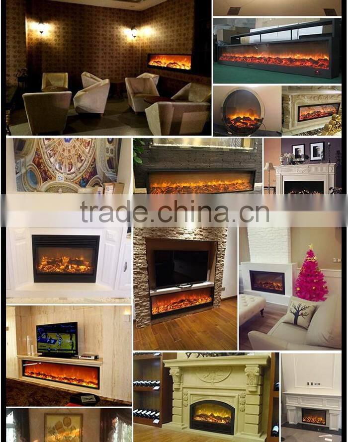 1500mm electrical fireplace with led light