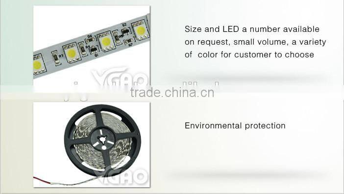 high brightness 60led/m smd 5050 led flexible strip light