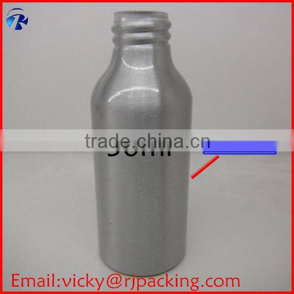 dropper sealing type 30ml aluminum dropper bottle with matt silver cap