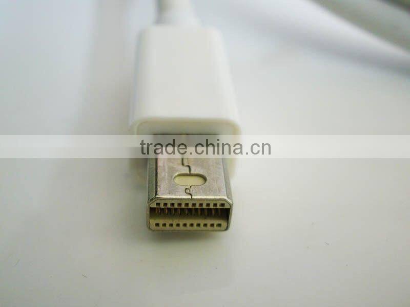 6Ft Thunderbolt Mini Display Port DP to DVI male Adapter Cable