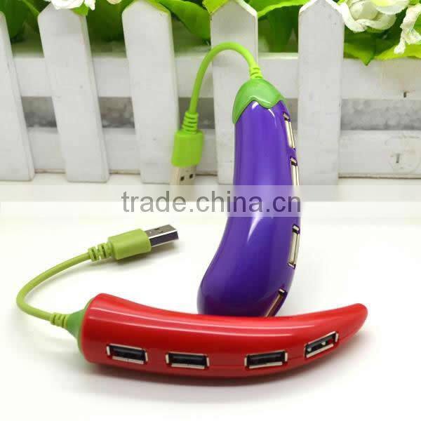 yellow banana usb hub