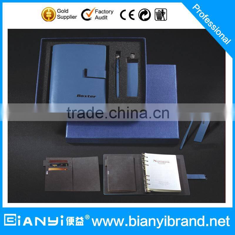 stationery gift set for students (bookmark+pen+writing pad) with nice packing in charming box