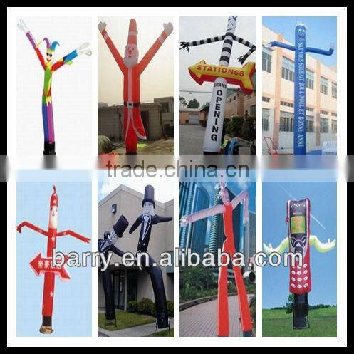 2013CE approved new material large uninhibited manner inflatable dance star