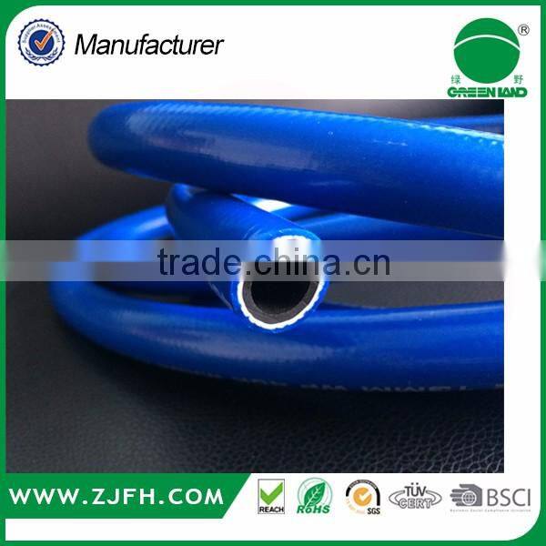 pvc welding hose , gas cutting hose,bule and red color ,high preuusre hose for gas and air