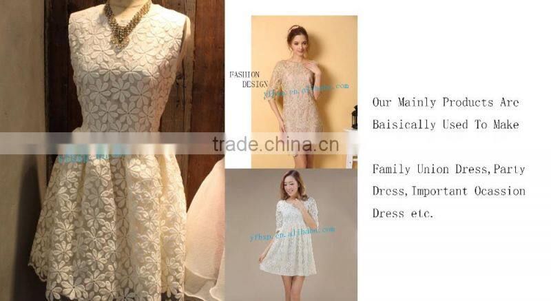 2016 New arrival Nigerian Guipure Stock Lot Bridal Lace Fabric For Clothes