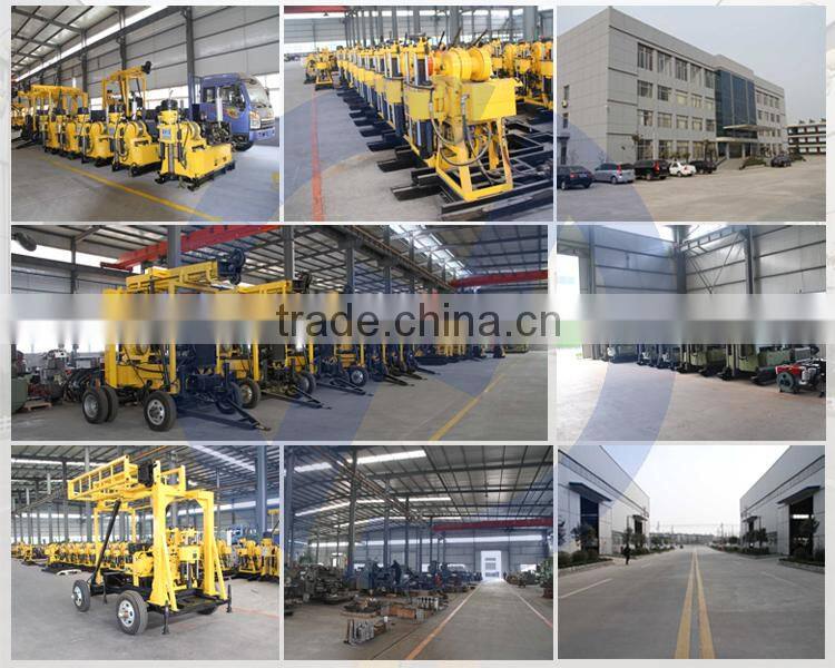 100m Multipurpose HZ-130Y water well drilling rig Small drilling rig