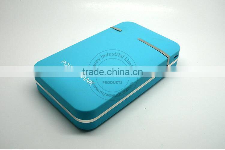 2015 fashion gift mobile power charger / portable mobile phone charger for private labeling