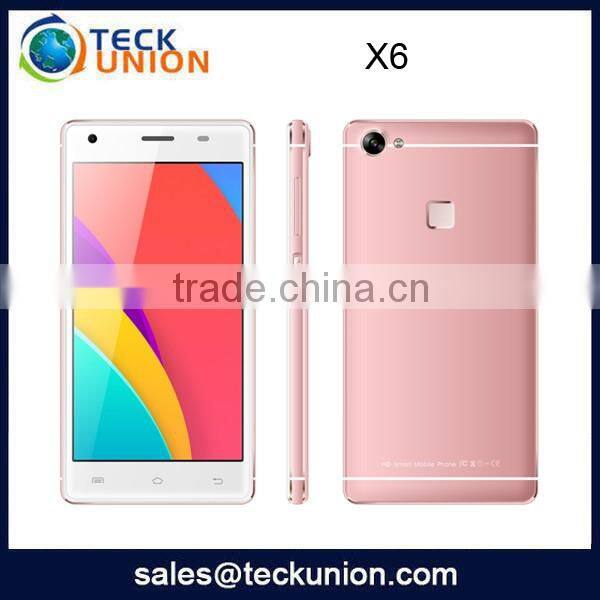 X6 5.0nch high configuration android smart unlocked 3g phone mobile