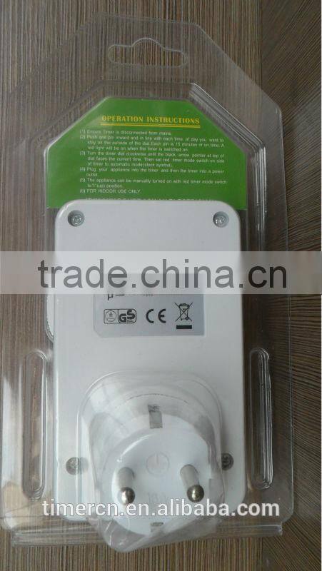 Germany 24 hour mechanical timer with GS CE approved