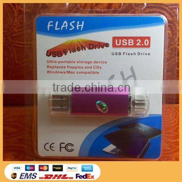 OTG Usb Flash Drives,OTG Usb For Smartphone & PC Pendrive Memory Stick OTG Ultra Dual 16GB USB Micro Pen Flash