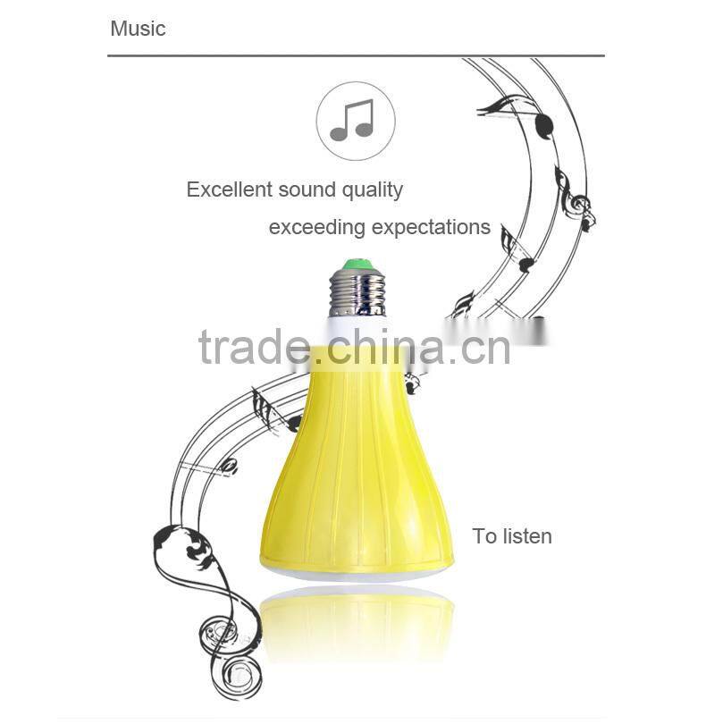 2015 New Inventions in China Smart LED Bluetooth Speaker Bulb