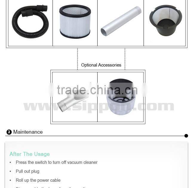 Diseno de Toppest 800W ERP Cleaner Ceniza Estufa BJ131-15L