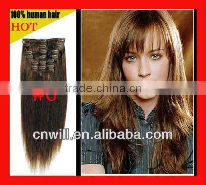 pretty remy 100g clip in hair extensions full head clip in hair extension