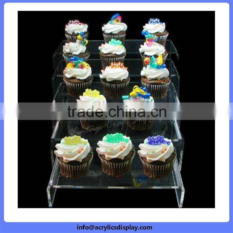 Cost price Best-Selling clear folding acrylic riser stands