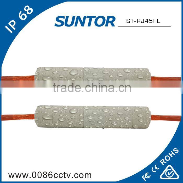 2016 new IP68 waterproof ethernet rj45 cable connector made in China