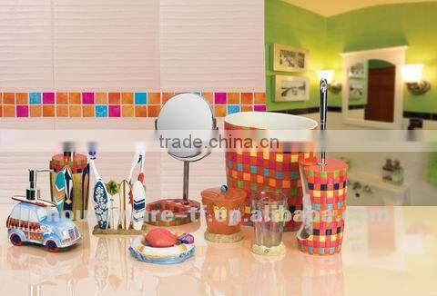 Resin Bathroom Tooth Utensil Set