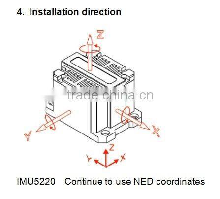 Light Weight 1800deg Range Cheap IMU Sensor From Shenzhen Factory